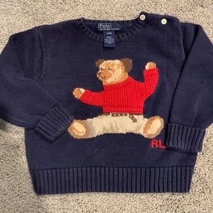 Polo by Ralph Lauren children’s bear sweater